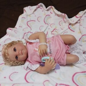 Adorable Pink Baby Doll with Accessories